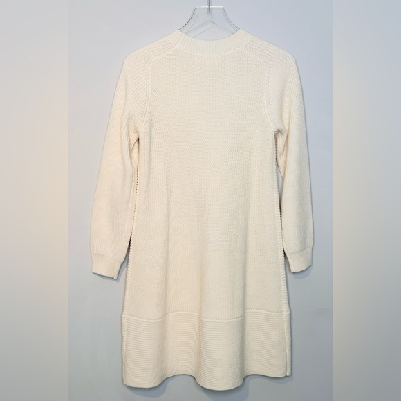 Pomander Place Ainsley Ivory Cream Beige Knit Dress - Picture 6 of 16